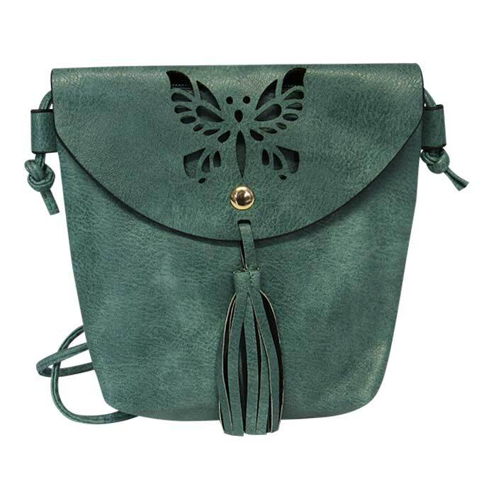 Shoulder Bag Butterfly Blue