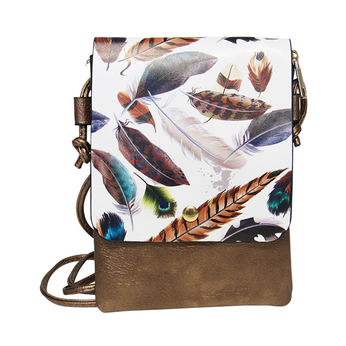 Shoulder Bag Feathers