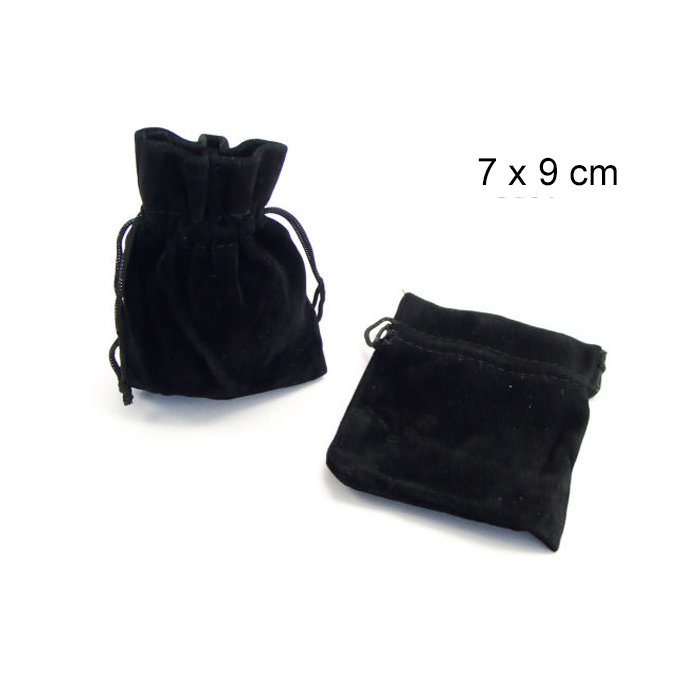 Black Felt Bag 7x9cm (24)