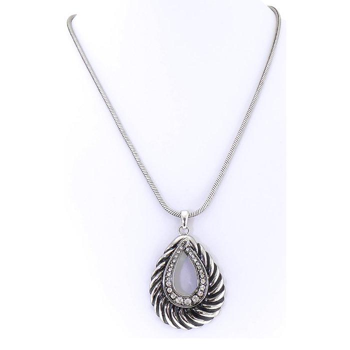 NK-Ant Slv Teardrop 