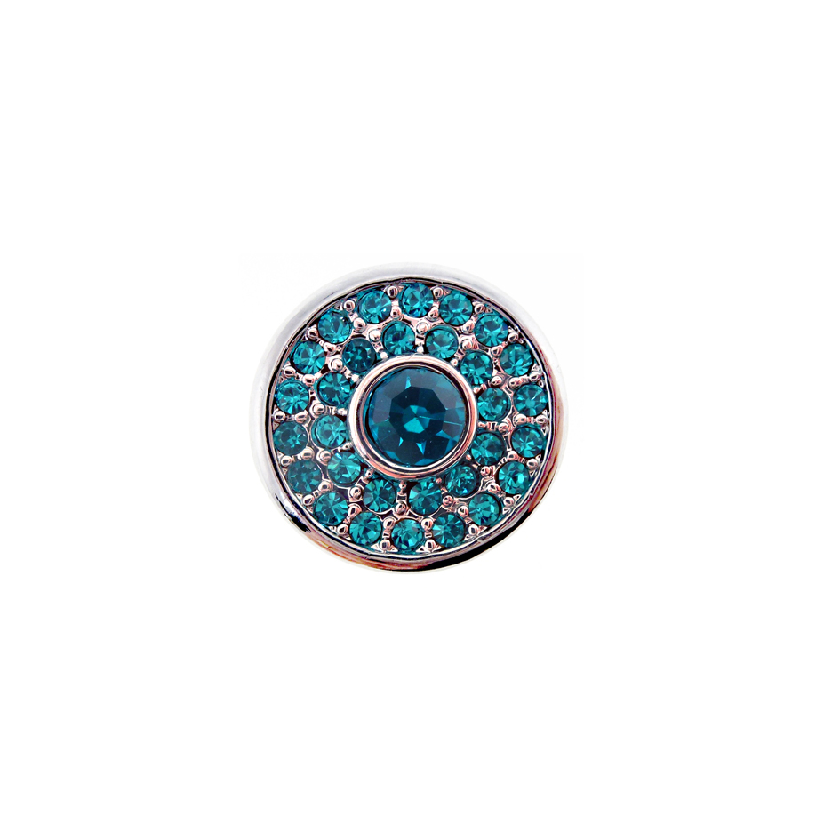 Snap-Teal Diam Circle