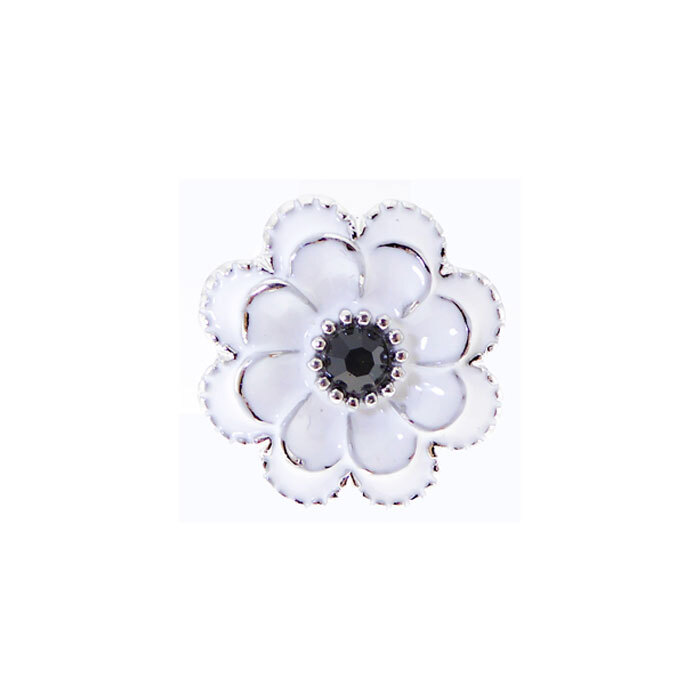 Snap-Double White Flower