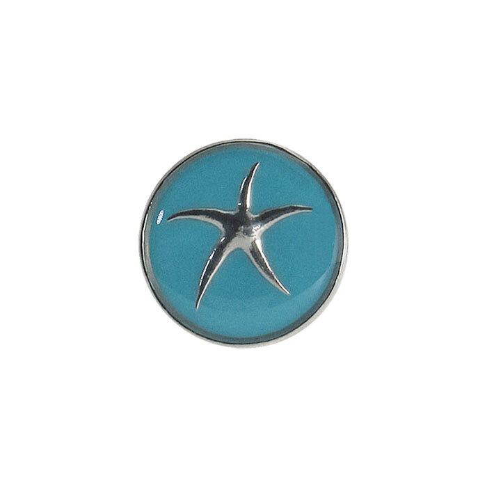 Snap-Starfish Teal 