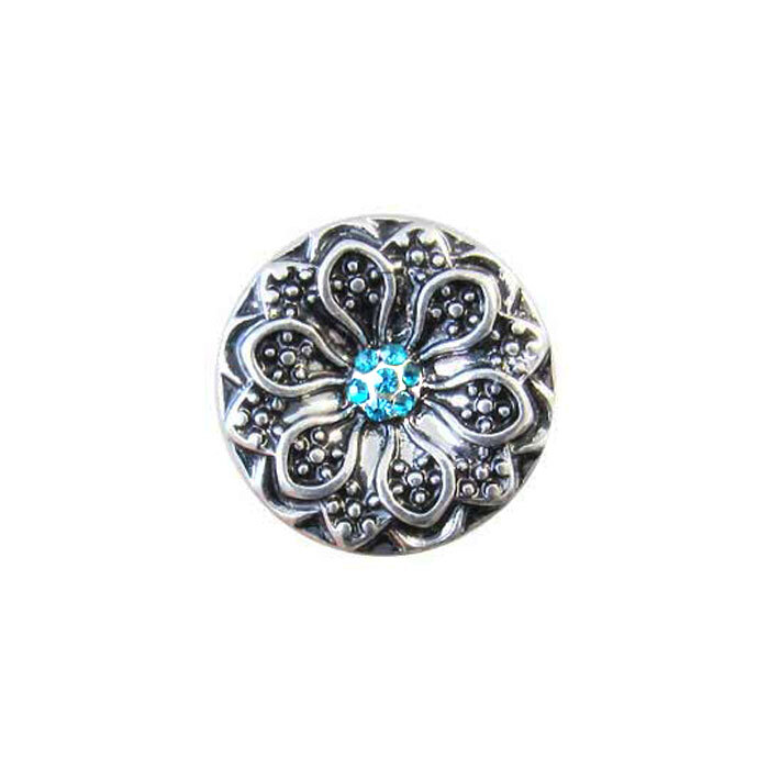Snap-Celtic Teal Flower