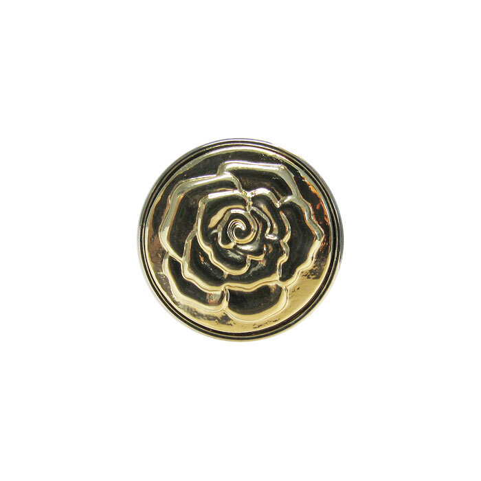Snap-Gold Rose Relief 