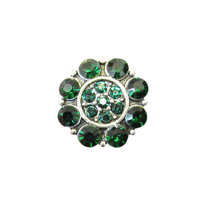 Snap-Crystal Flower Green