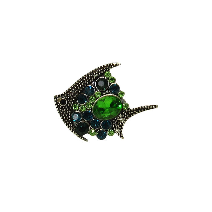 Snap-Tropical Fish Green