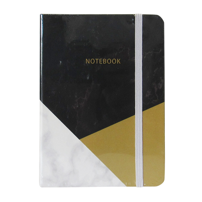 Notebook Marble Gold 