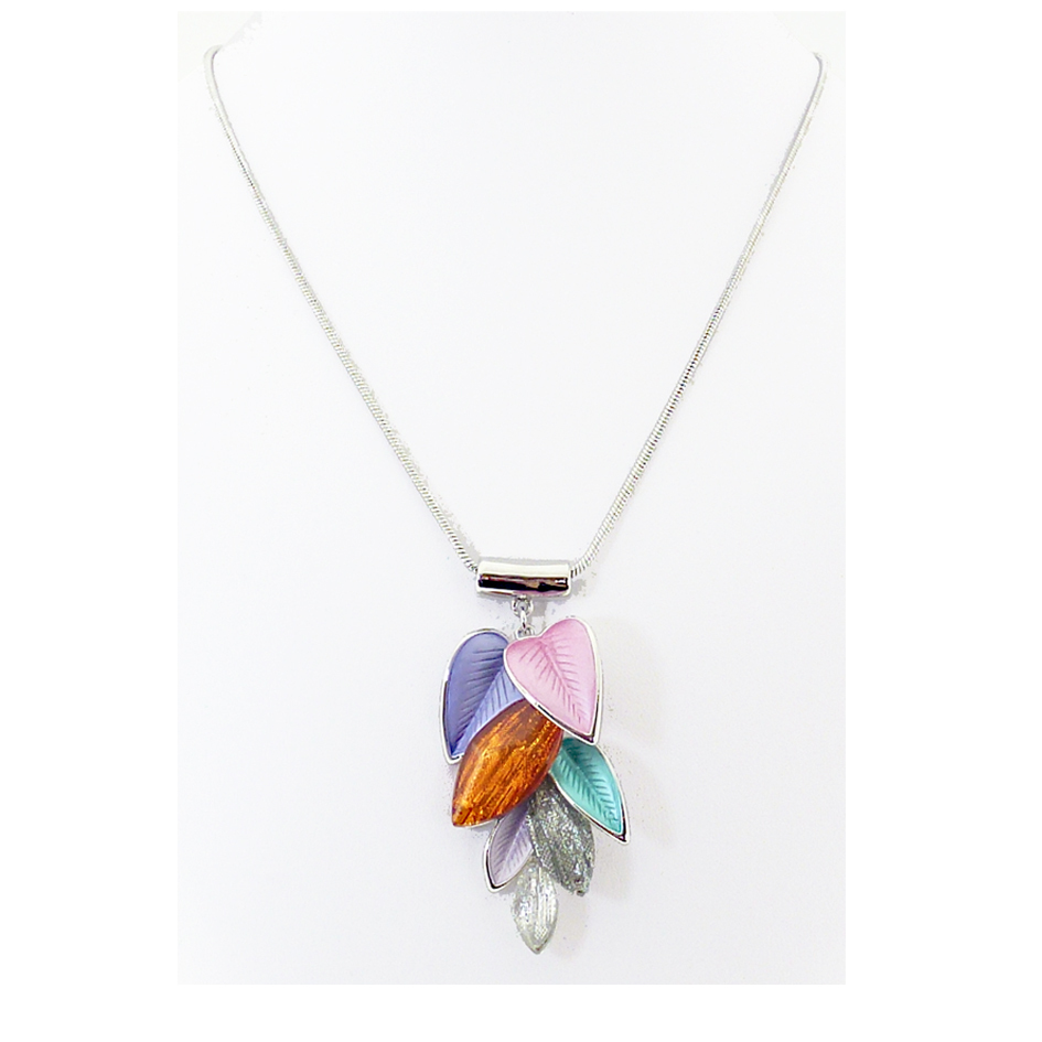 NK-Leaves Pu/Pink/Gr 