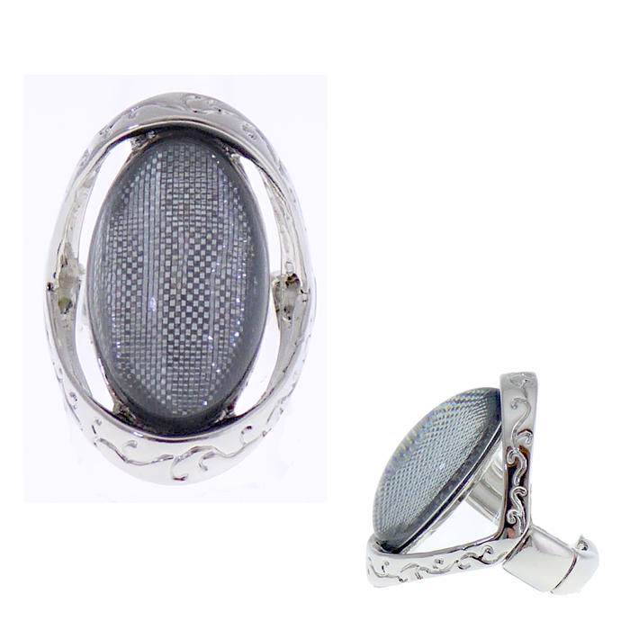 RG-Oval/Slver Grey 