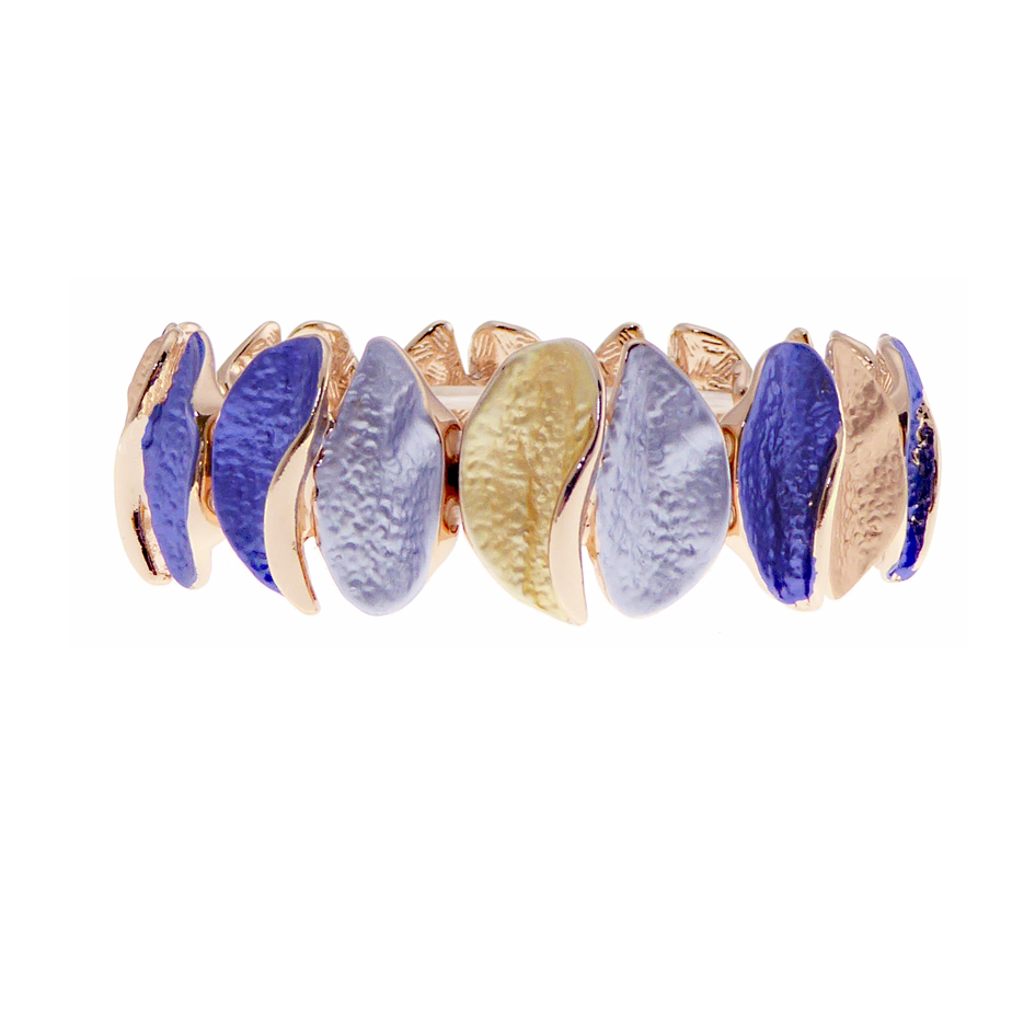 BT-Leaves Rose Gold/Blue 