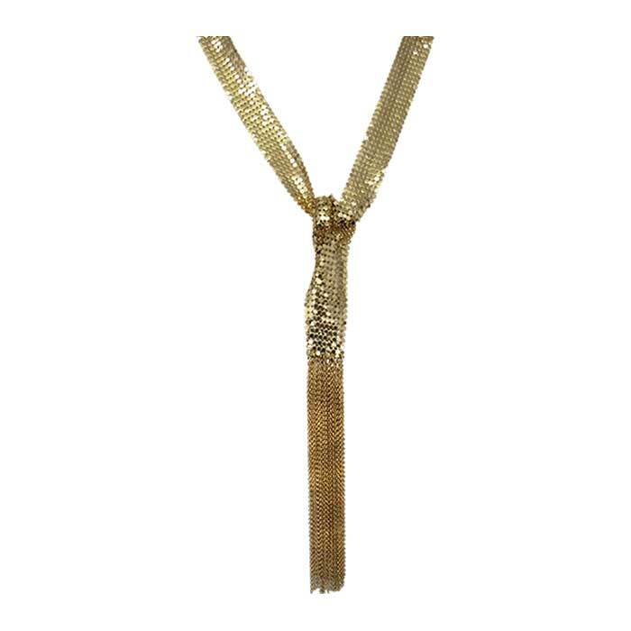 NK-Jax Gold Lace Necklace