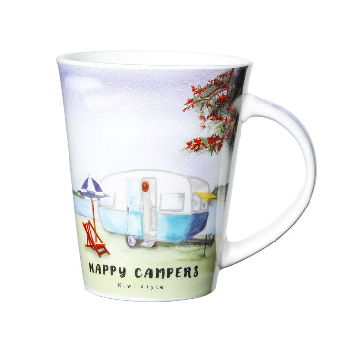 Happy Camper Beach Mug
