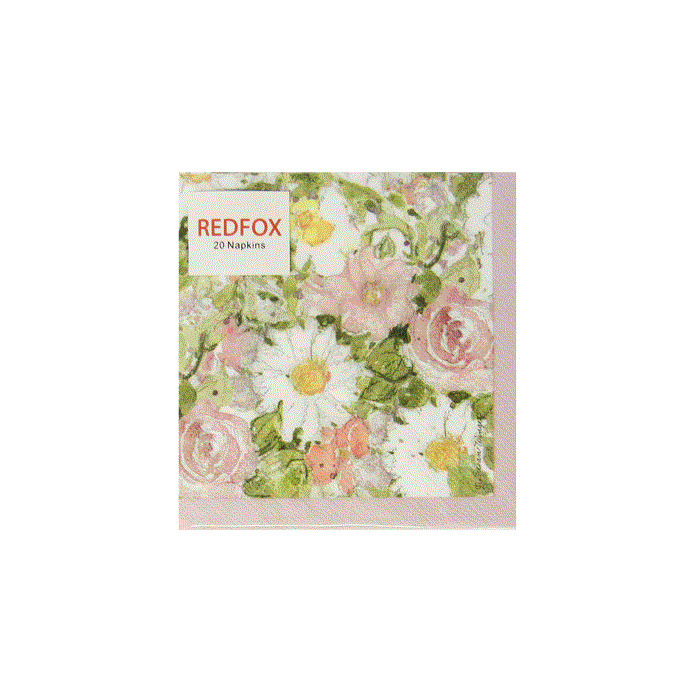 Flowers Cocktail Napkin