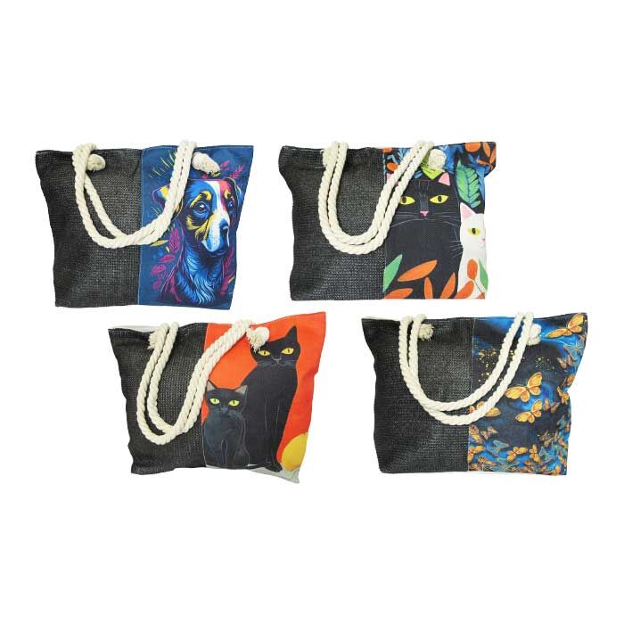 Rope Tote Large Set x4
