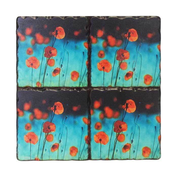 Poppy Field Trivet
