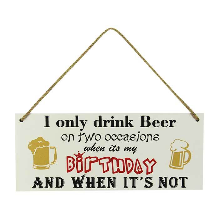 Drinks Hanger Birthday