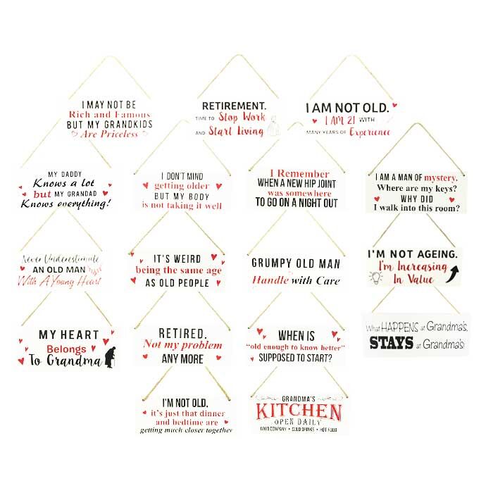 Senior Hanger Set x17 