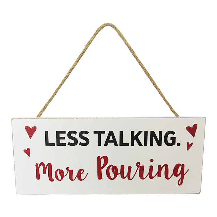 B&W Wine Hanger Talk Save 33%