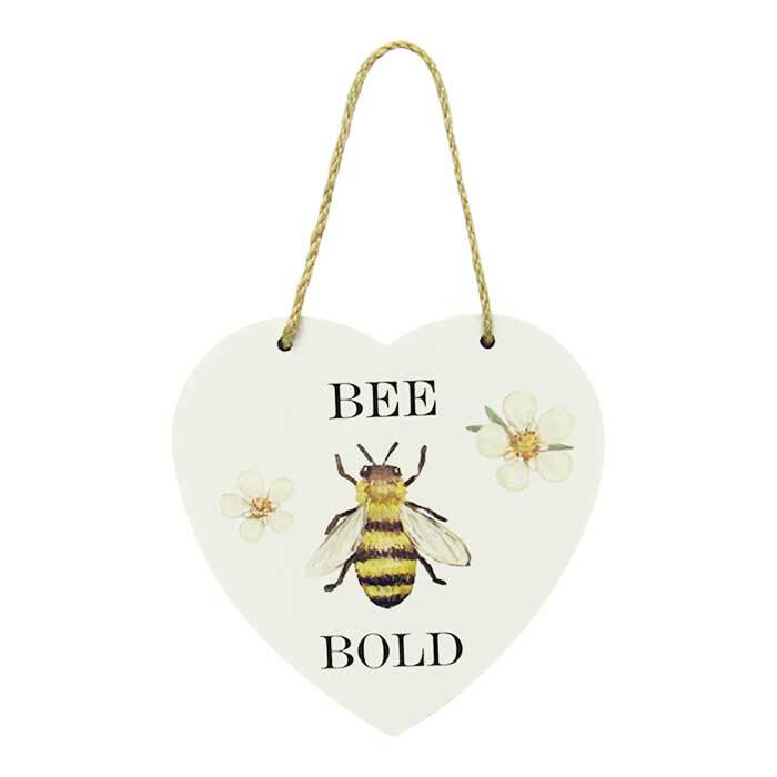 Bee Heart Hanger Bold