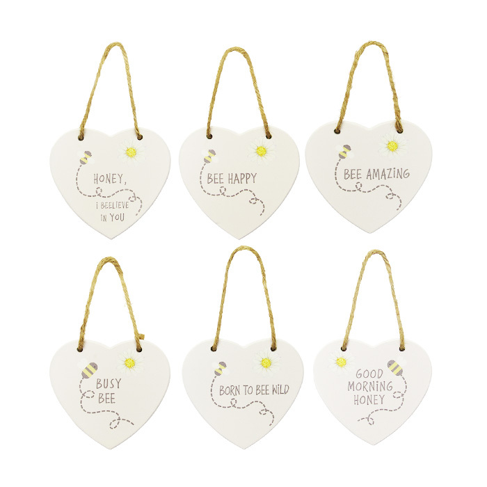 Bee Buzz Hanger Set x6
