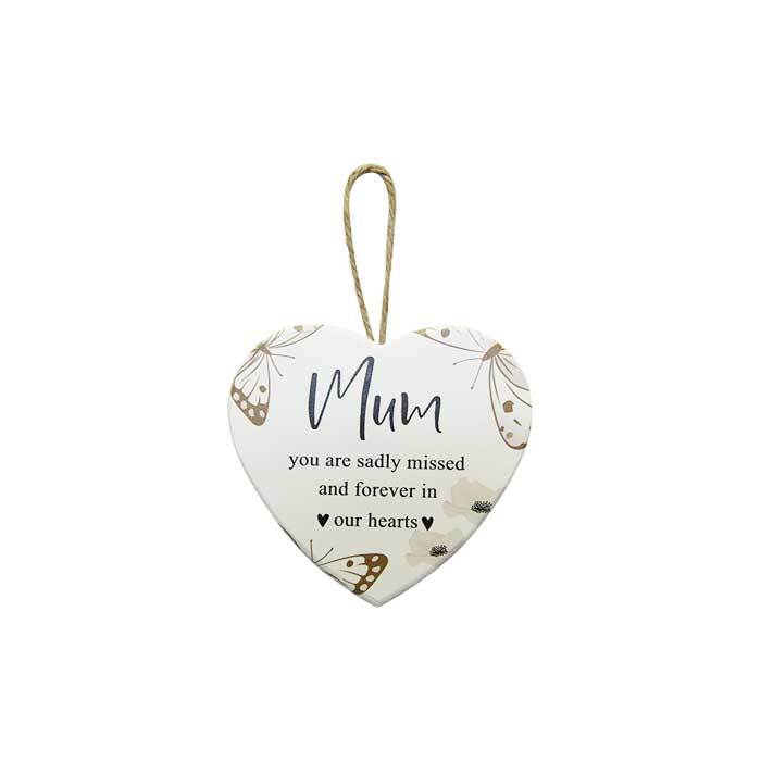 Memory Heart Hanger Mum