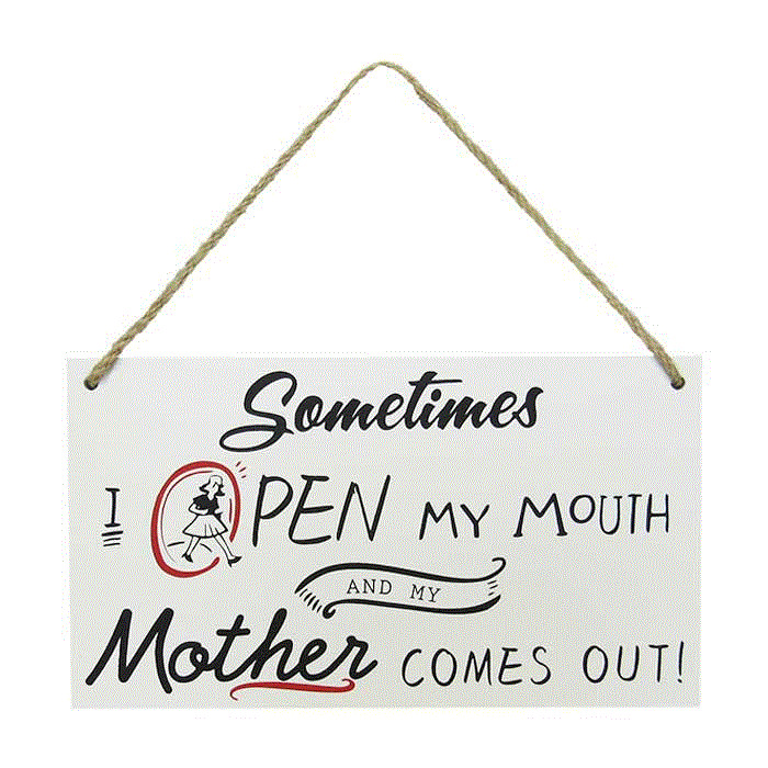 Family Hanger Mother's Mouth