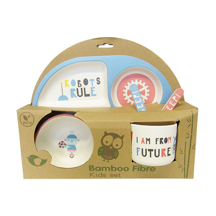 Bamboo KidPlates Robot 