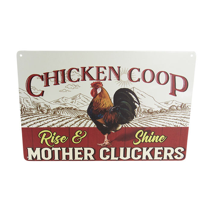 Art Tin Chicken Coop