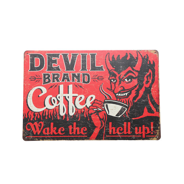 Art Tin Devil Coffee