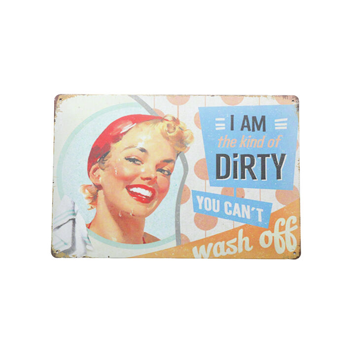 Art Tin Dirt Unwashable