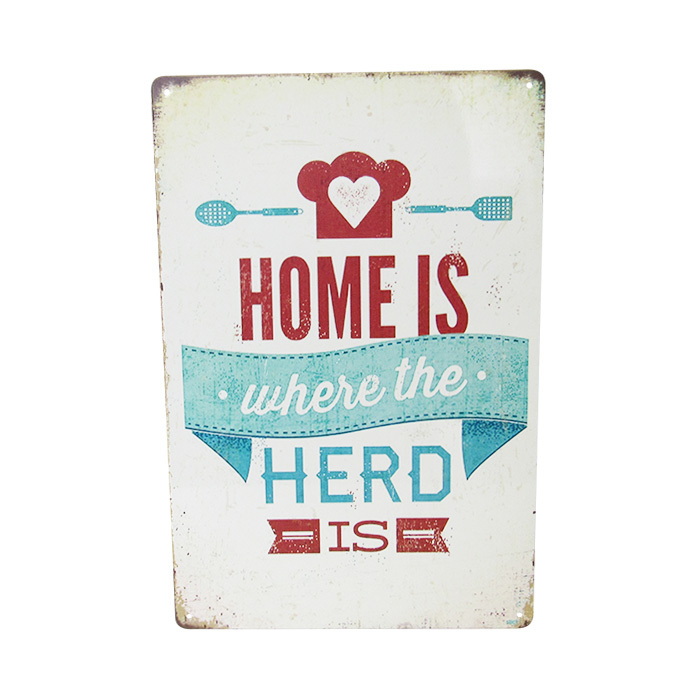 Art Tin Home Herd