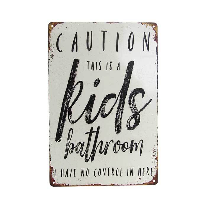 Art Tin Kids Bathroom