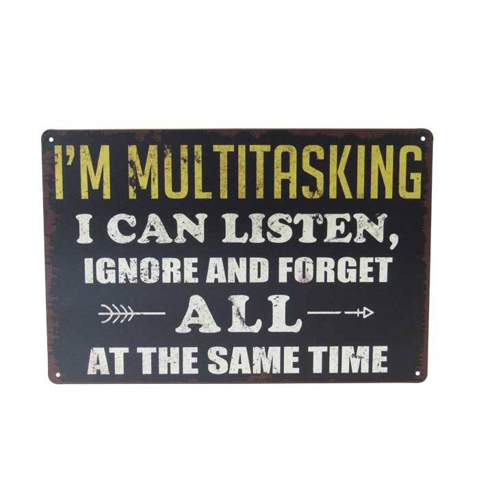 Art Tin Listen and Ignore 