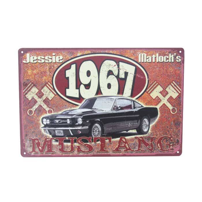 Art Tin SixtySeven Mustang 