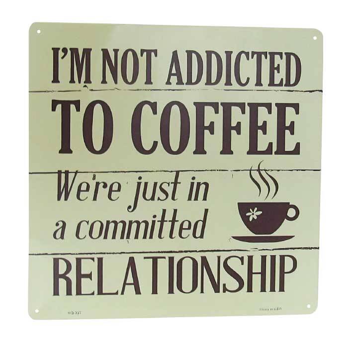 Art Tin SQ Coffee Addict 
