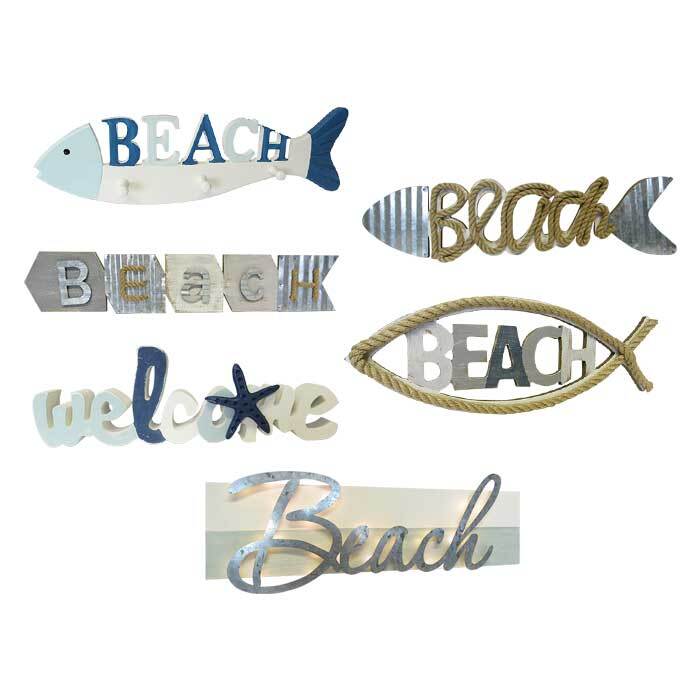 Beach Signs Set 6 SAVE 61%
