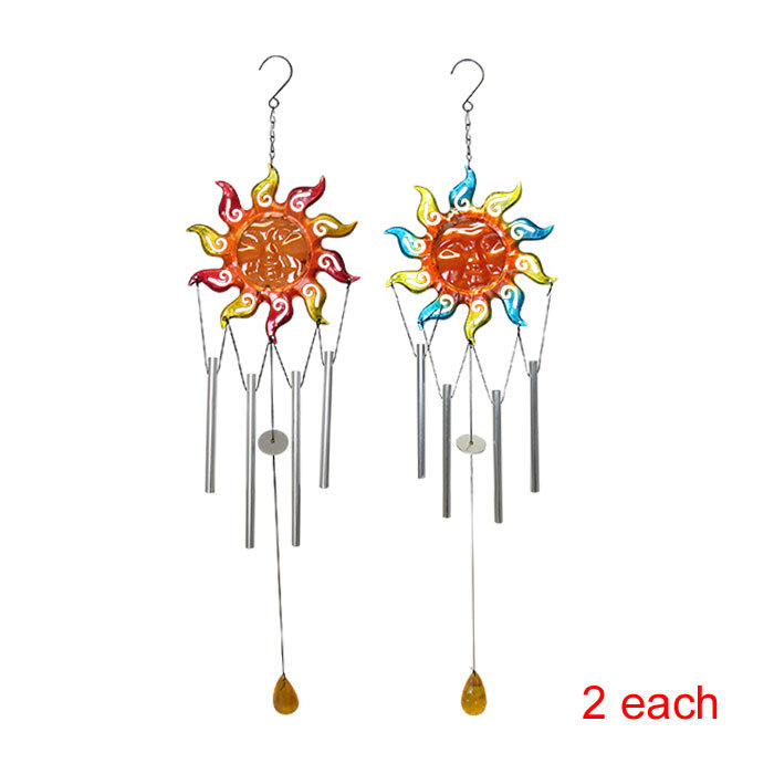 Garden Sun Chimes Set x4