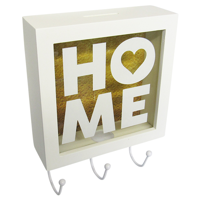 Money Box Key Hooks 