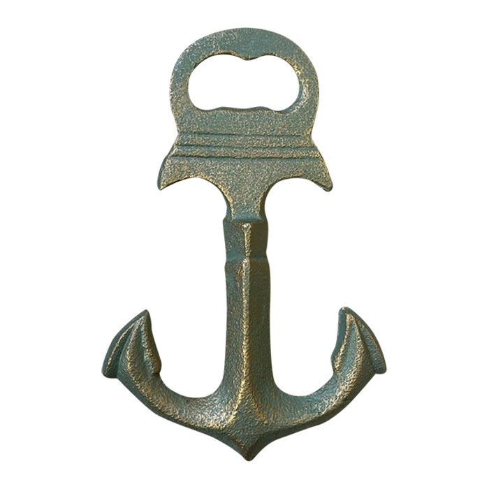Anchor Cast Iron Bottle Opener