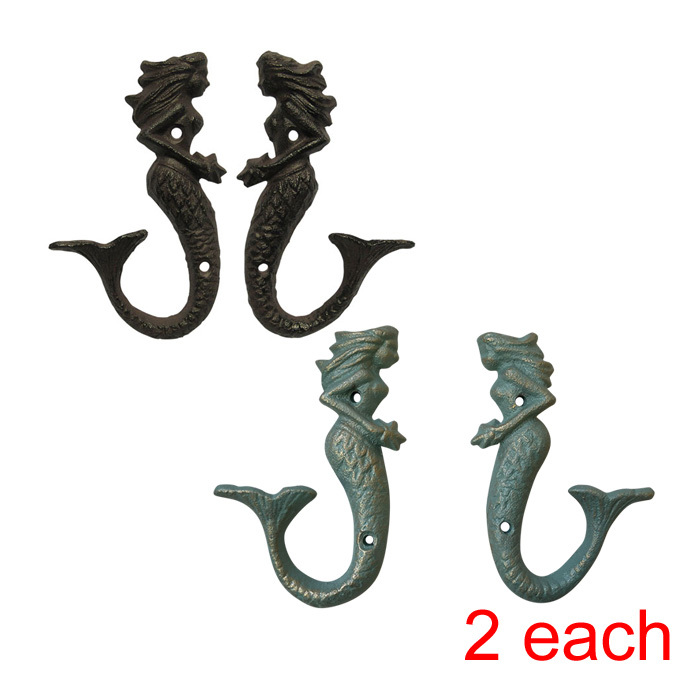 Mermaid Cast Iron x4 SAVE 10%