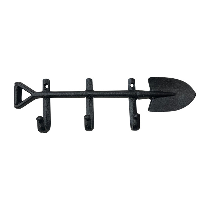 Garden Spade 3 Cast Iron Hook