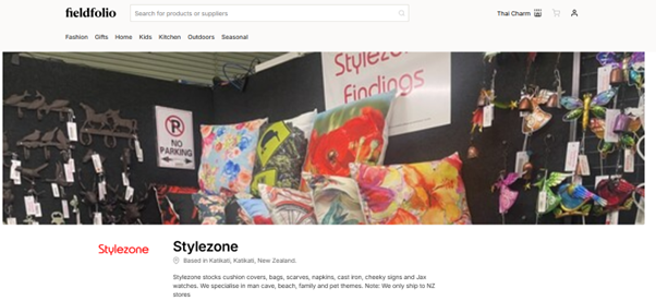 Stylezone now on Fieldfolio